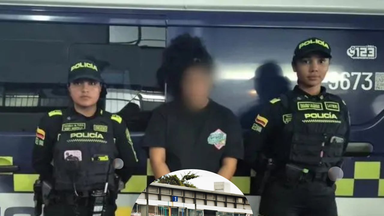 Mujer capturada por agresión a guardia de seguridad de TransMilenio en el Portal Suba.
