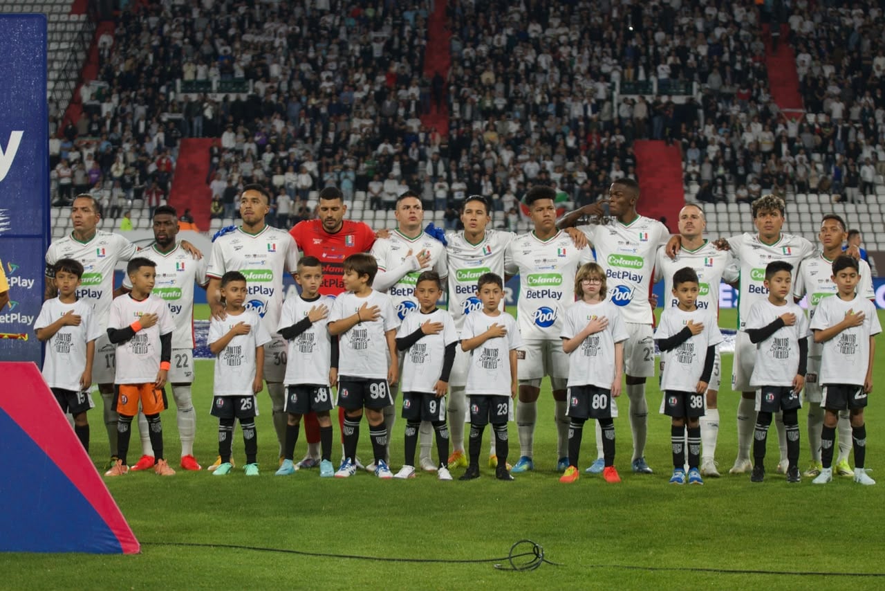 Plantilla de Once Caldas en el partido contra Atlético Bucaramanga por la fecha 12 de la Liga BetPlay