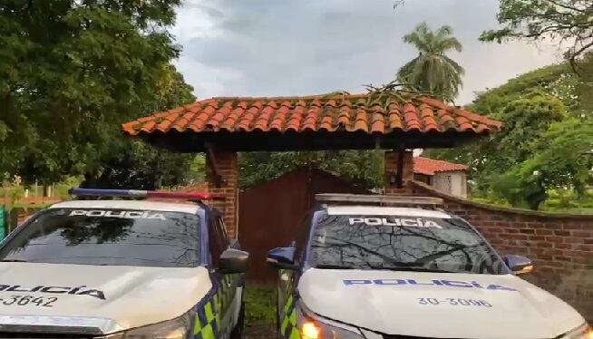 En esta finca iban a enterrar el cuerpo del hombre asesinado.