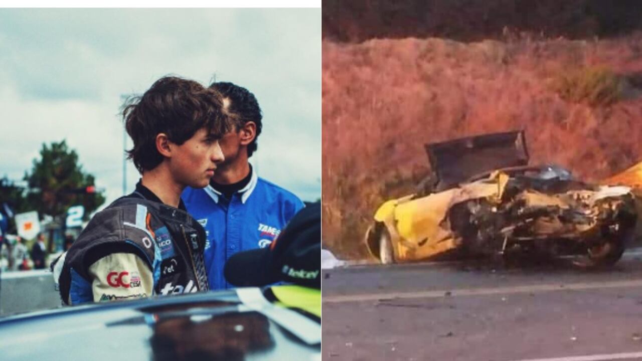 Federico Gutiérrez, joven promesa del automovilismo mexicano que falleció a sus 17 años.