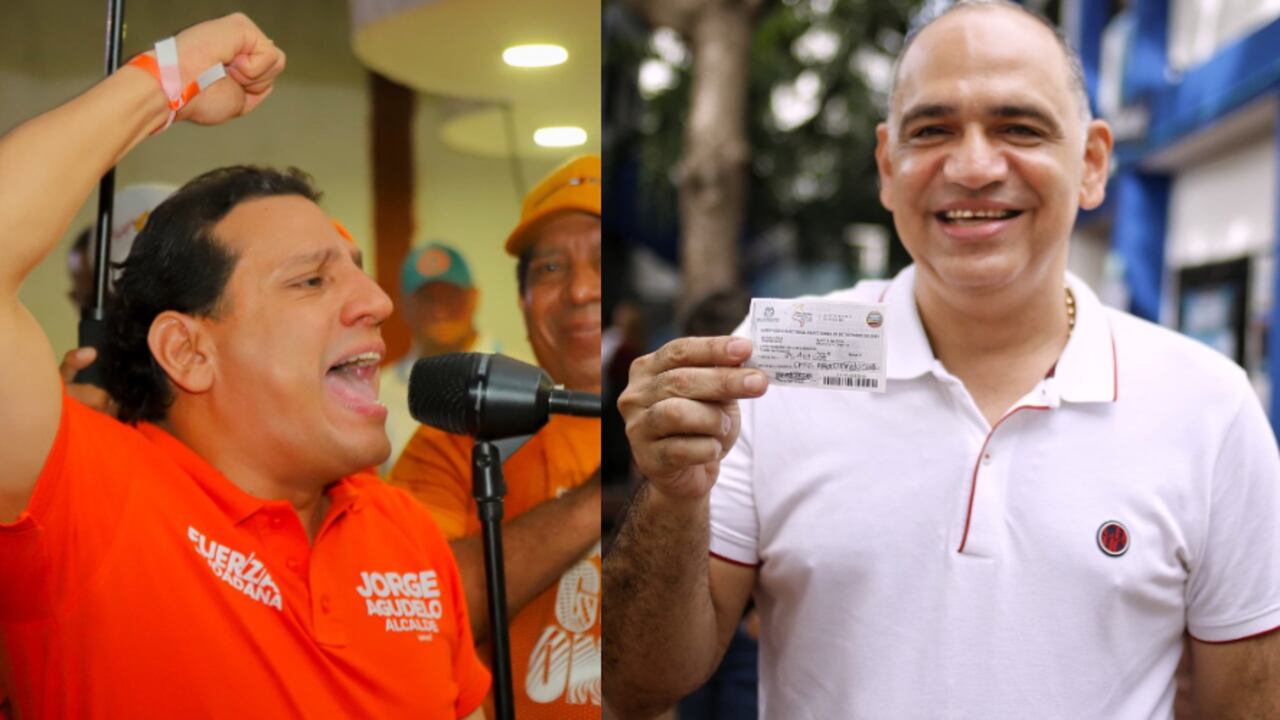 Jorge Agudelo y Carlos Pinedo obtuvieron empate técnico con una diferencia menor a 300 votos.
