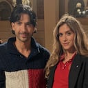 Carlos Torres, Ryan Castro y Laura Tobón hicieron parte de la primera fila del espectáculo de Tommy Hilfiger con el que el diseñador estadounidense presentó su colección Primavera/Verano 2027 en el Hotel Plaza.