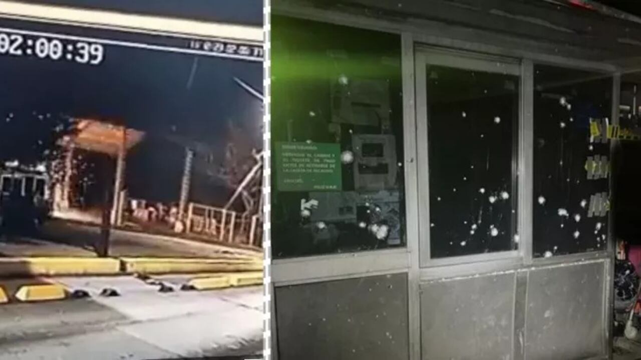 Peaje Boqueron fue atacado con un explosivo.