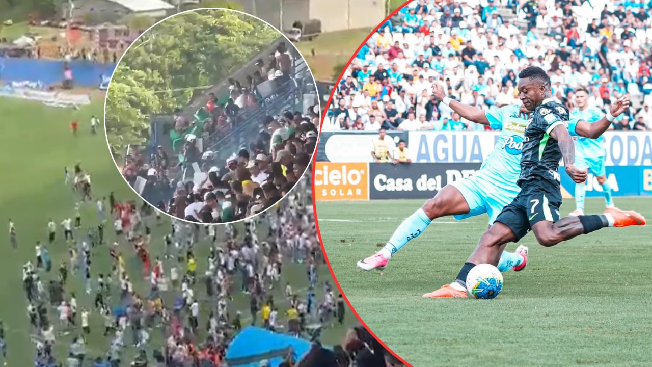 Partido de Jaguares vs. Nacional, suspendido por incidentes en la gradería e invasión