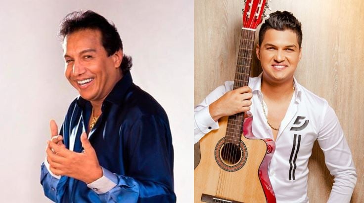 Diomedes y su hijo Elder Díaz