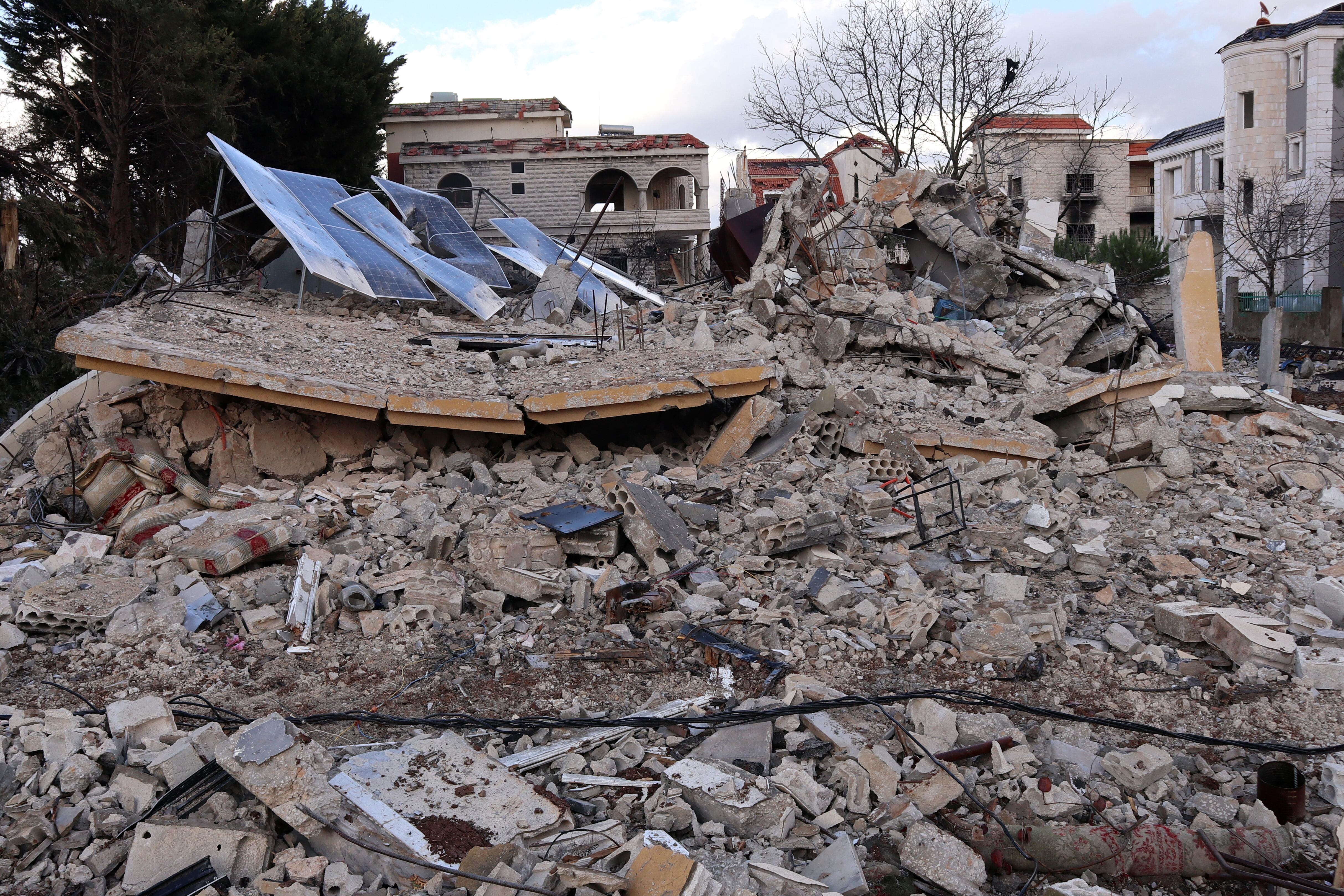 Los ataques acabaron con varios suburbios en la ciudad de Damasco.
 (Photo by AFP)