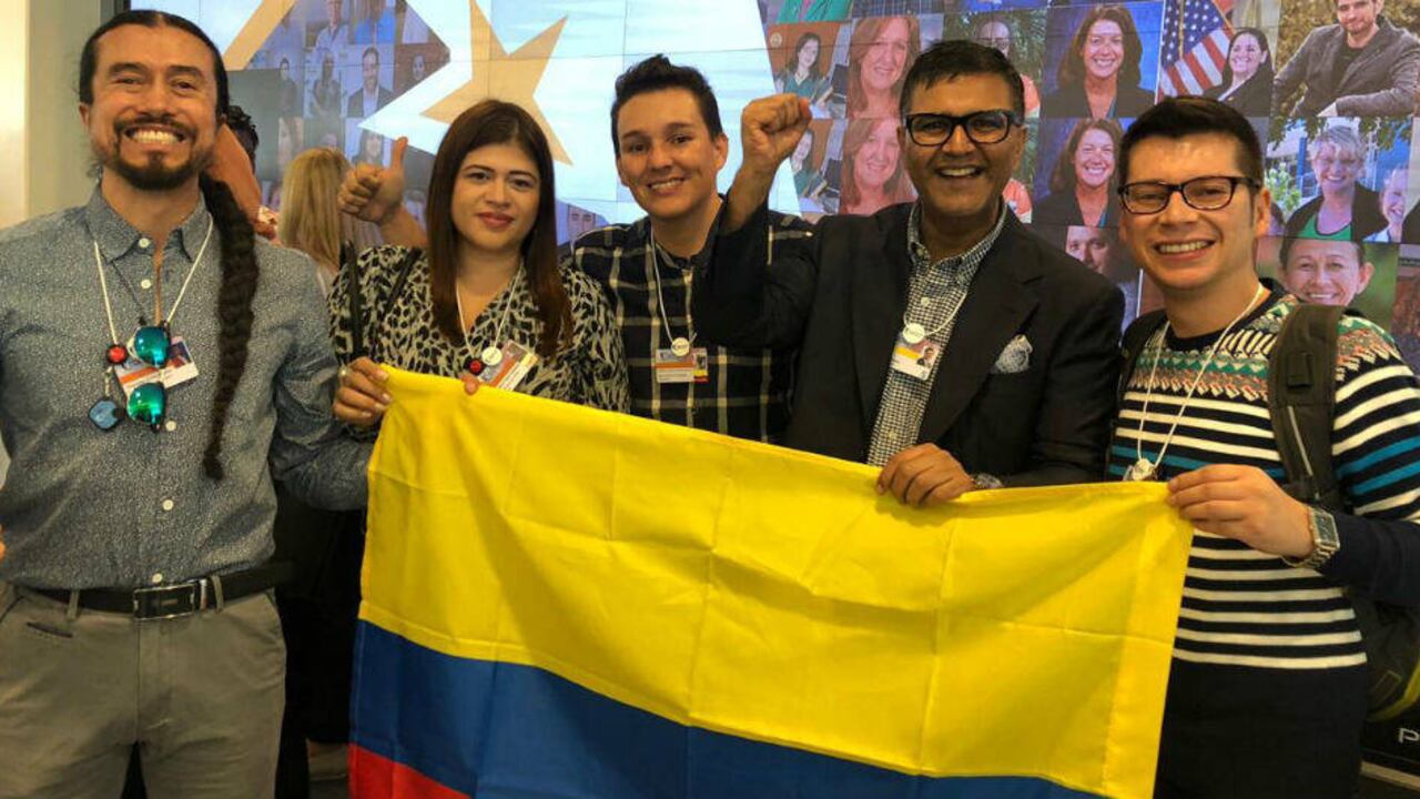 Los profesores Alexander Rubio, Katerine Franco, Luis Emiro Ramírez y Luis Miguel Bermúdez representarán al país en el Global Education & Skills Forum en Dubái.