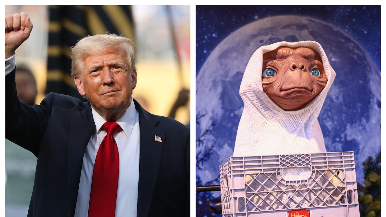 Donald Trump y E.T.