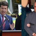 El ministro Diego Molano y el capo alias Otoniel