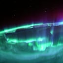El astronauta Thomas Pesquet logró captar una aurora boreal sobre Norteamérica y Canadá.
