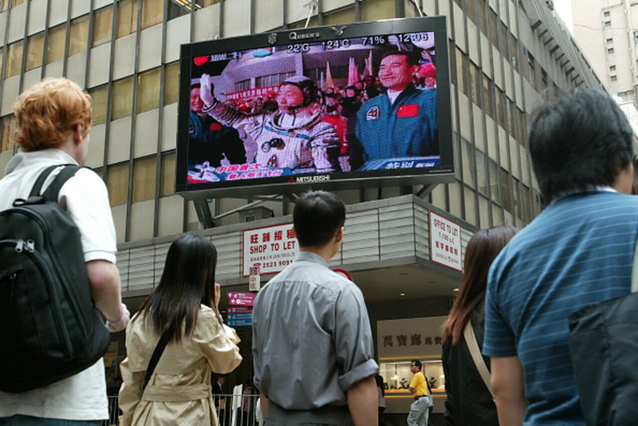 China fue el tercer país en poner una nave tripulada en órbita, después de Estados Unidos y Rusia.