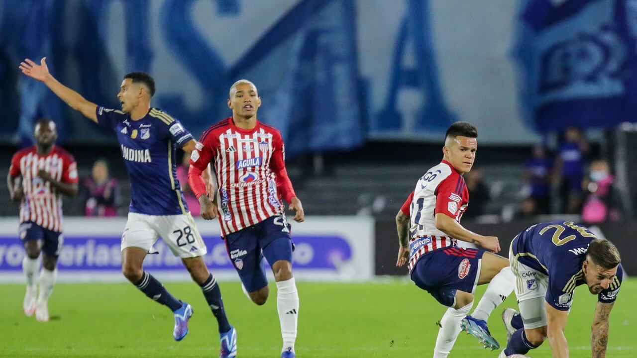 Millonarios le pisa los talones a Junior en la cima de la Liga Betplay 2024-I