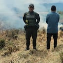 Capturan a piromanó en el Huila.