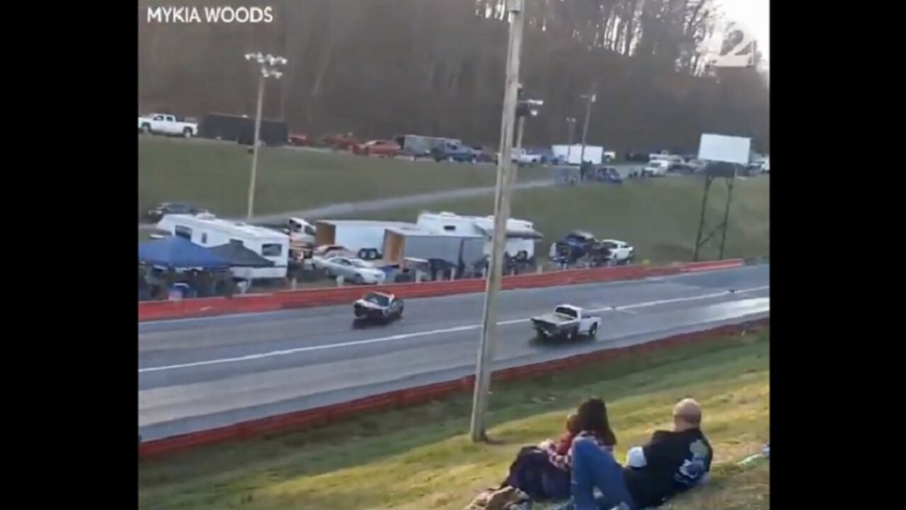 Captura de pantalla del video del accidente