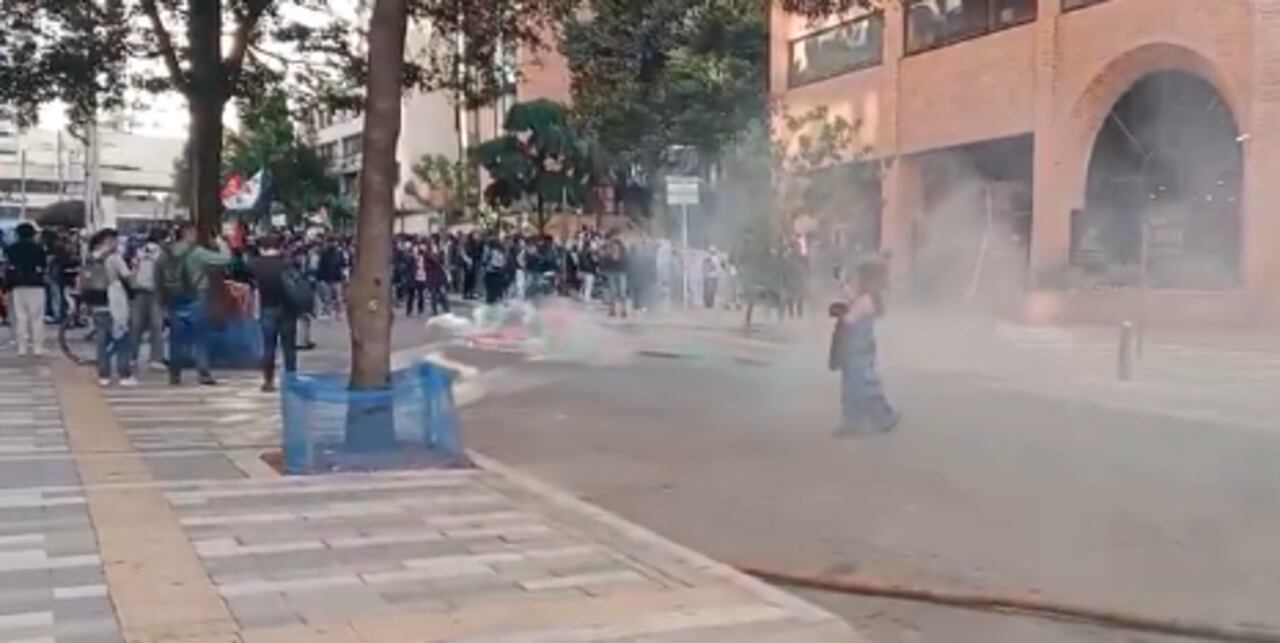 Protestas en Bogotá