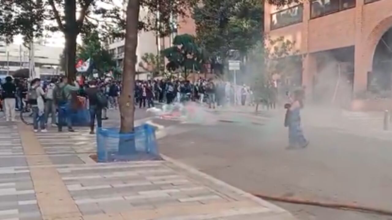 Protestas en Bogotá