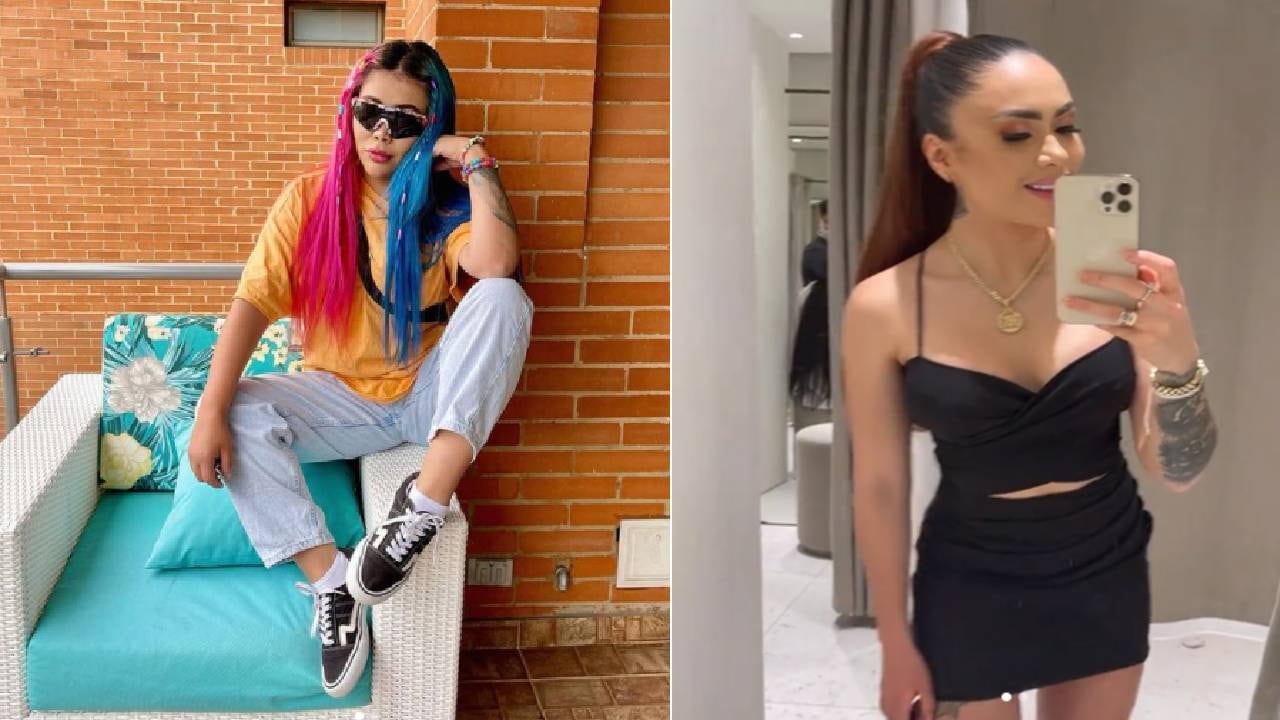 Yina Calderón rechazó la propuesta de Epa Colombia para ir a la iglesia. Foto: Instagram @epa_colombia y @yinacalderonoficial.