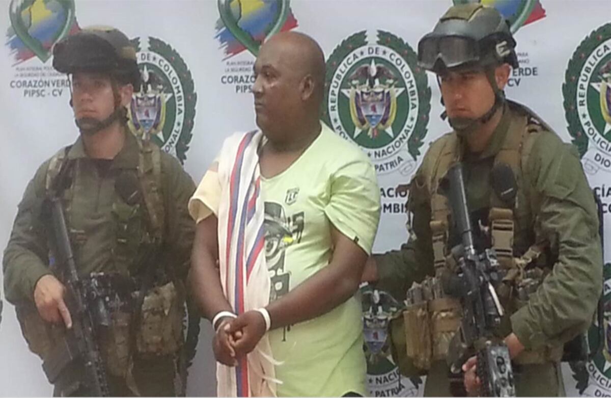 1.179 capturados en 2014. Febrero 22: Nilson Machado, alias Capacho. Jefe principal en el Chocó.
