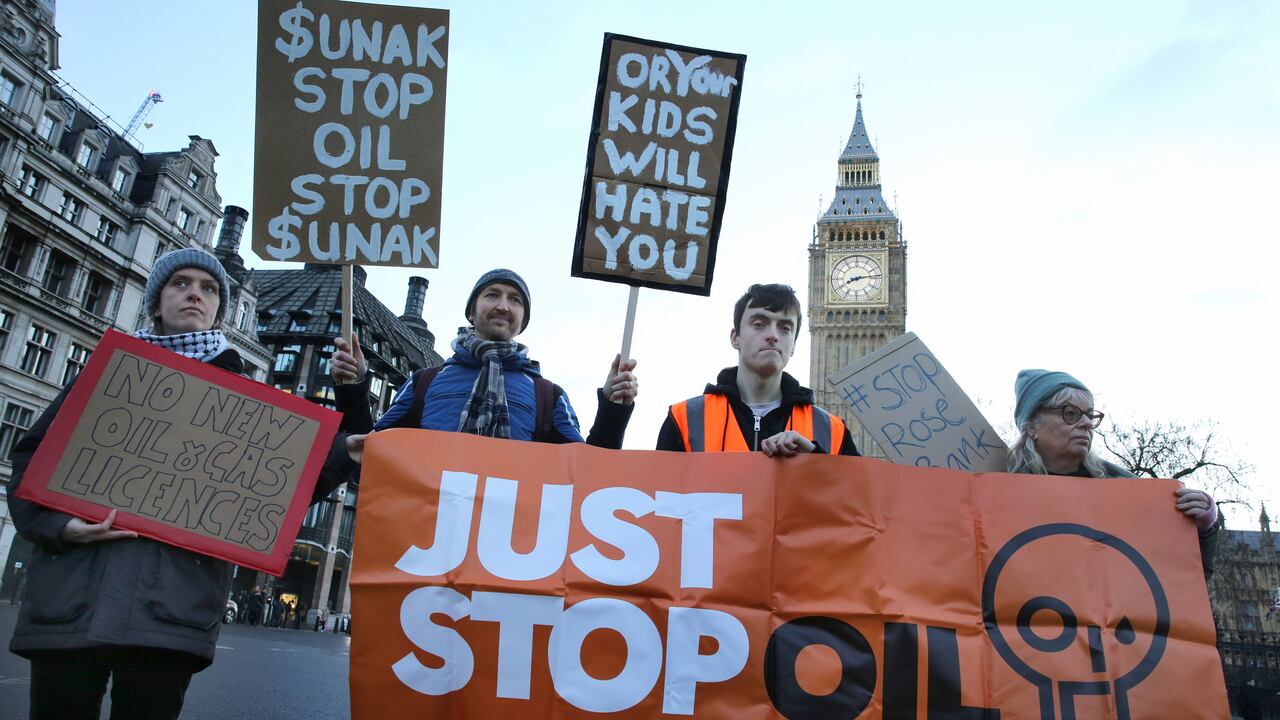 Protestas Reino Unido.