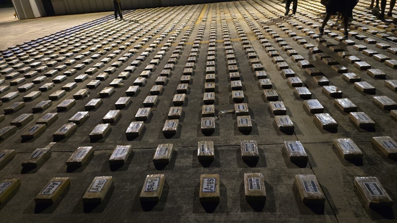 La cocaína era del Clan del Golfo, según la Policía.