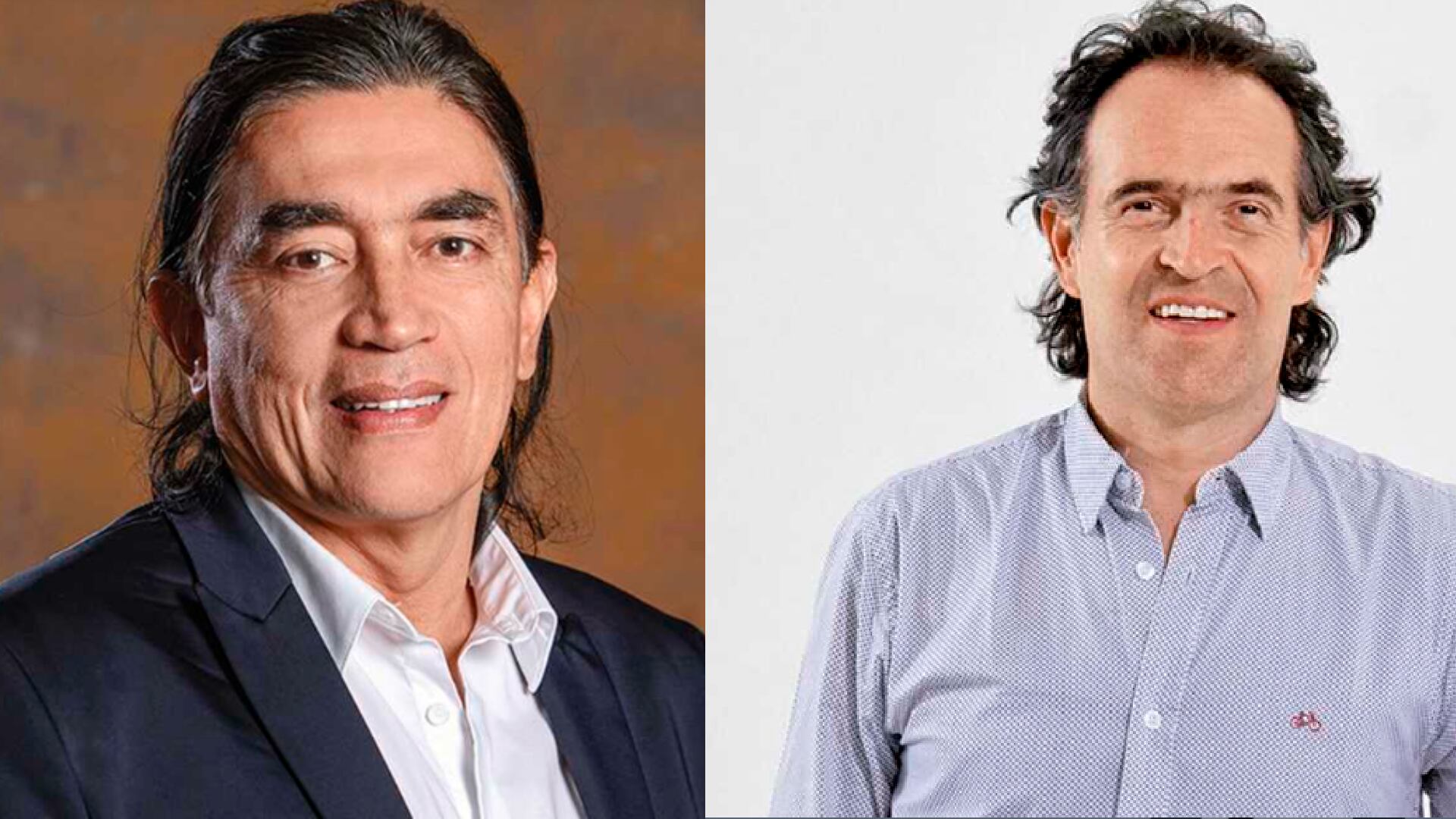 Gustavo Bolívar y Fico Federico Gutiérrez Foto: Semana - Alexandra Ruiz Poveda-Semana