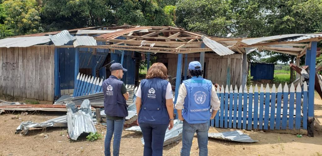 La Defensoría del Pueblo hizo presencia en Arauca.