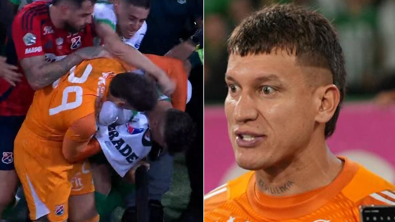 Washington Aguerre se arriesga a un duro castigo por su comportamiento en el clásico antioqueño.