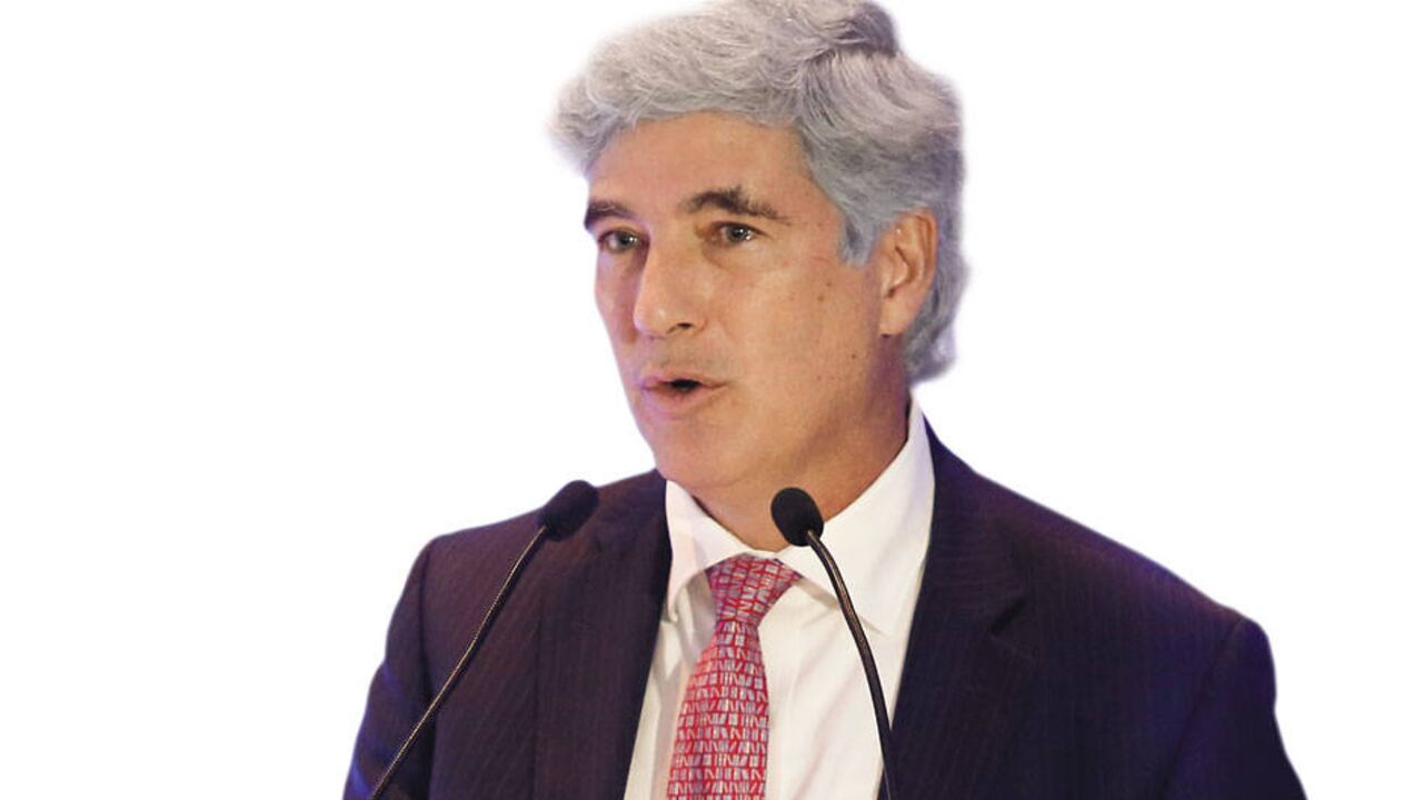 Juan Pablo Uribe, ministro de Salud, en el foro ‘La responsabilidad de los actores del sistema de salud’.