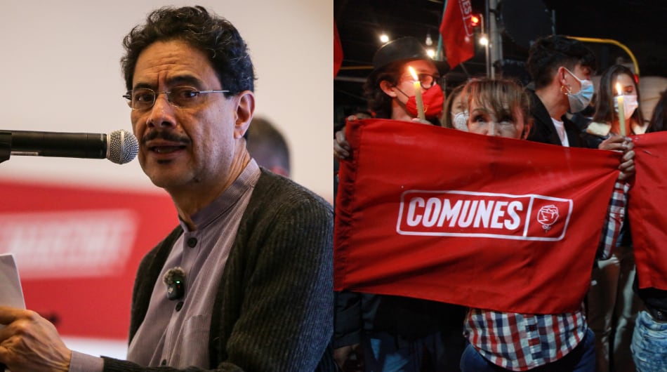 Iván Cepeda y partido Comunes.
