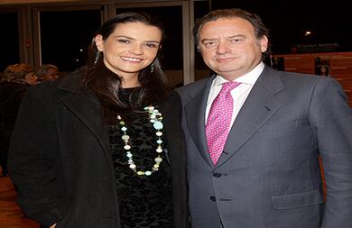 María Alejandra Villamizar y Jaime Polanco.