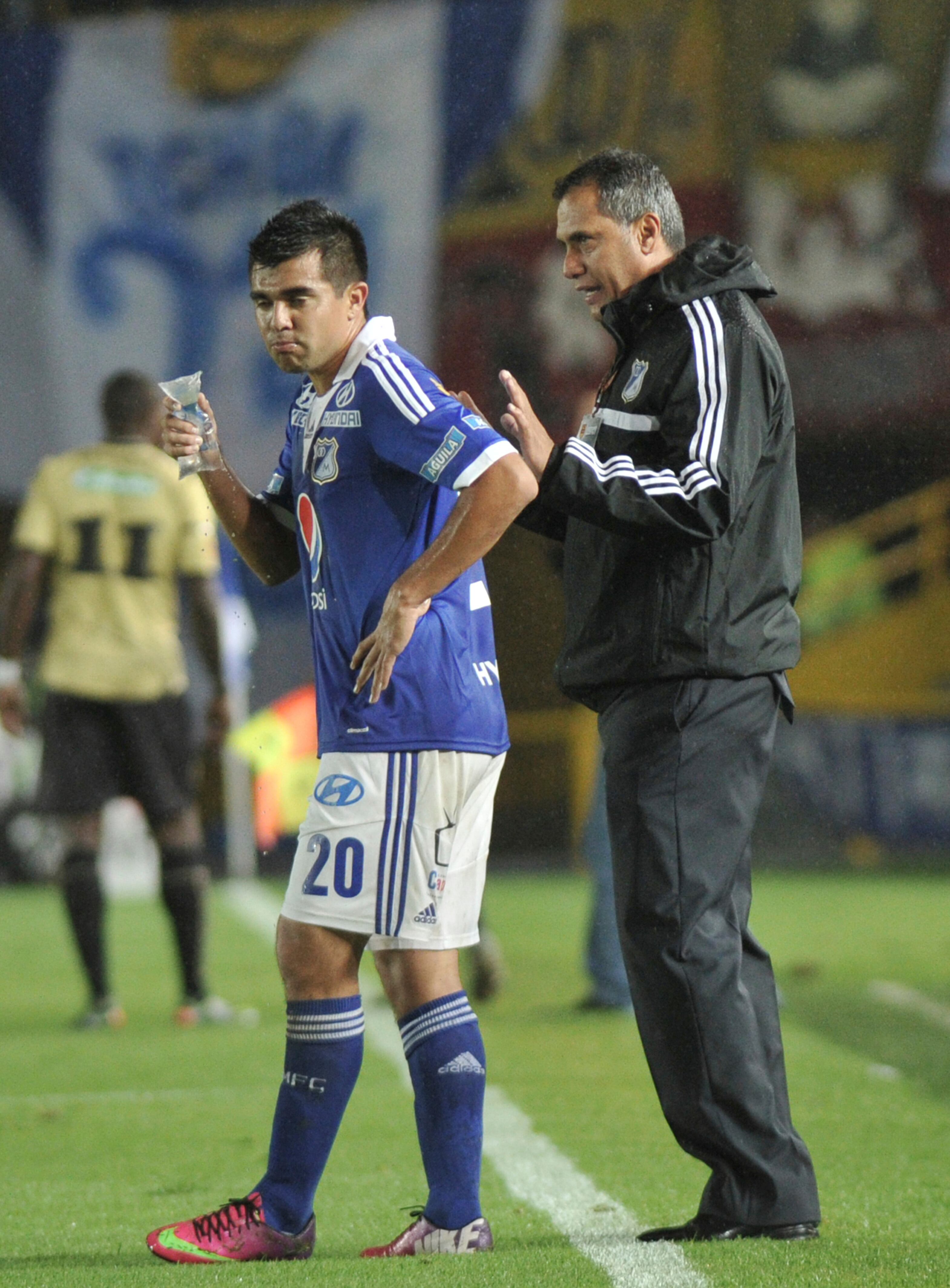 Hernán Torres en su primer paso por Millonarios