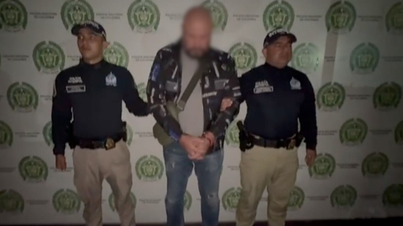 Ciudadano extranjero capturado en Bogotá.