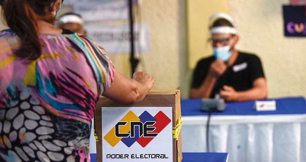 La oposición venezolana participará por primera vez en una elección en noviembre. Después de tres años de boicot. AFP: Getty