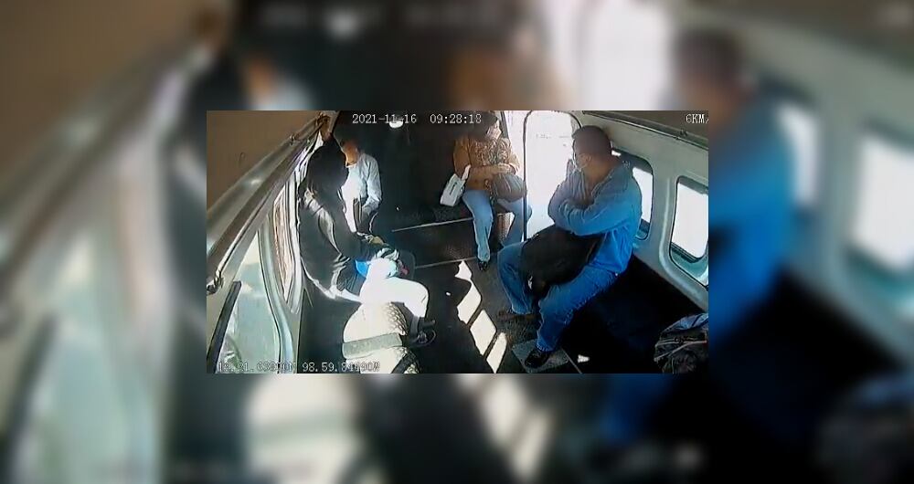 Imagen del robo en México