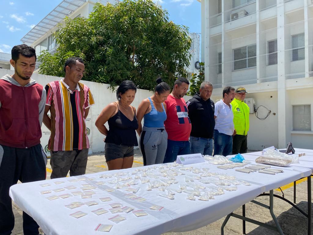 La droga estaba dosificada para ser comercializada