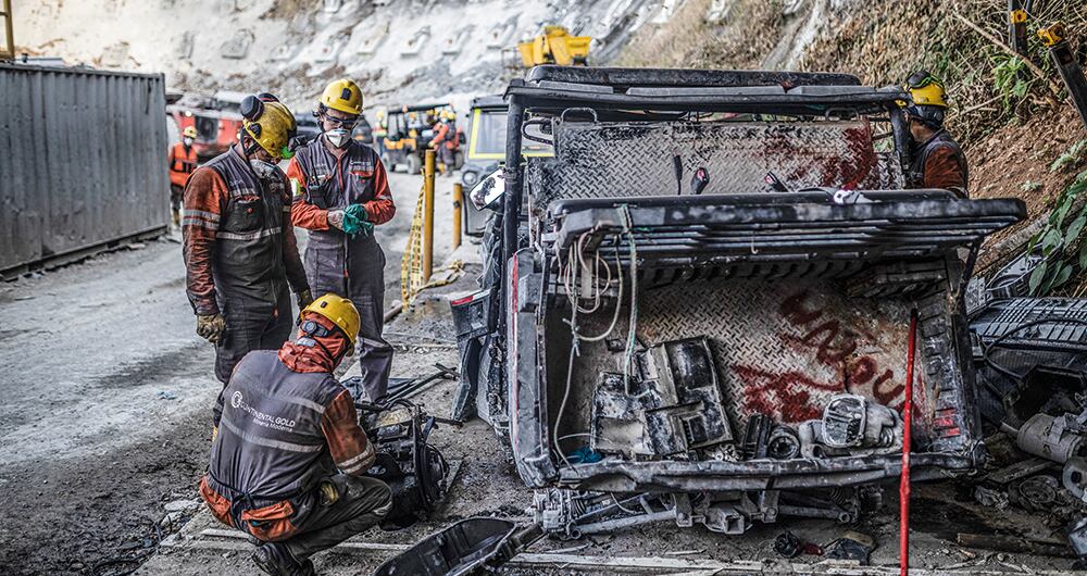  La mina de Buriticá genera más de 4.000 empleos, entre directos e indirectos. El 70 por ciento del personal es de la región.