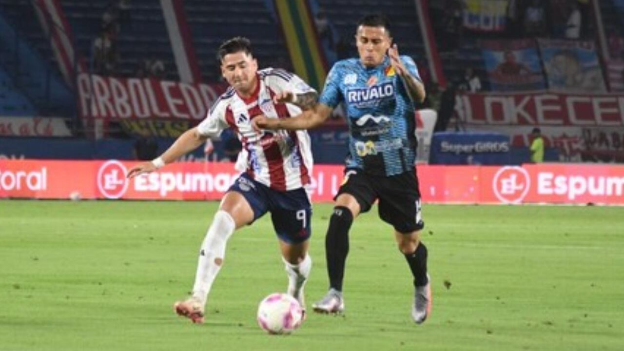 Juan David Ríos vs. Junior de Barranquilla mientras era parte del Pereira