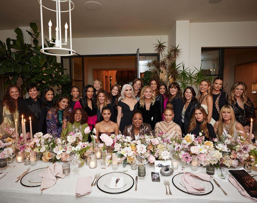 Esta es la única imagen de Kim y Sofía juntas en la misma imagen. Foto: Instagram @anastasiasoare.