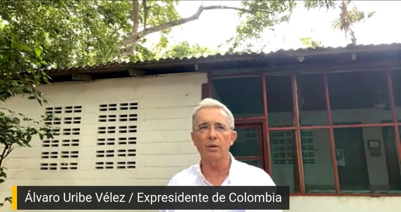 Declaración del expresidente Álvaro Uribe