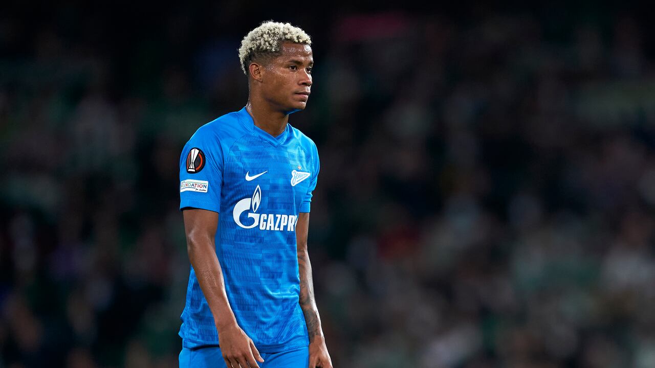 Wilmar Barrios, jugador del Zenit de San Petersburgo