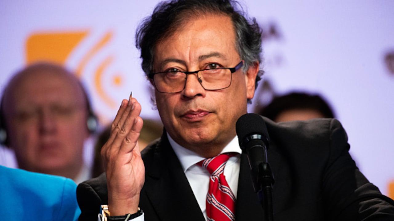 Presidente Gustavo Petro Urrego. (Foto: Sebastian Barros/NurPhoto via Getty Images).