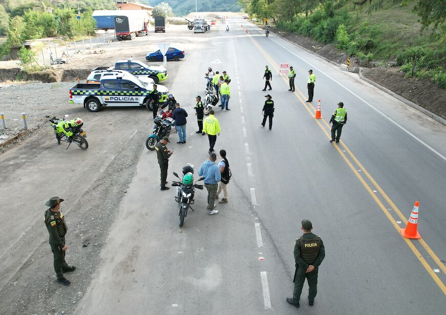 Operativos de seguridad en Caldas