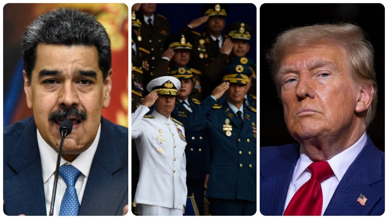 Nicolás Maduro y Donald Trump