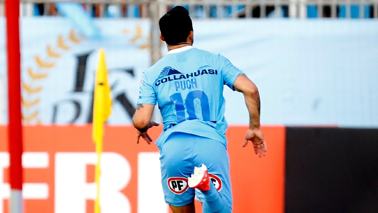 Edson Puch marcó doblete con Deportes Iquique.