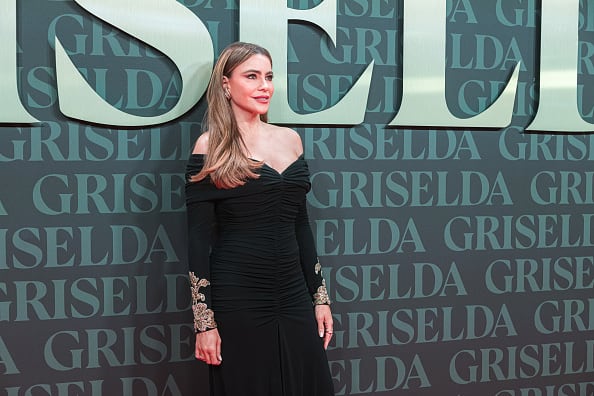 Sofia Vergara en la premier de 'Griselda', la serie que estrena Netflix este 25 de enero. (