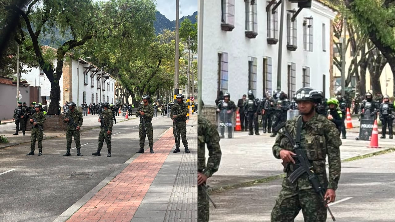 Los funcionarios buscan contener protesta de funcionarios del MinIgualdad.