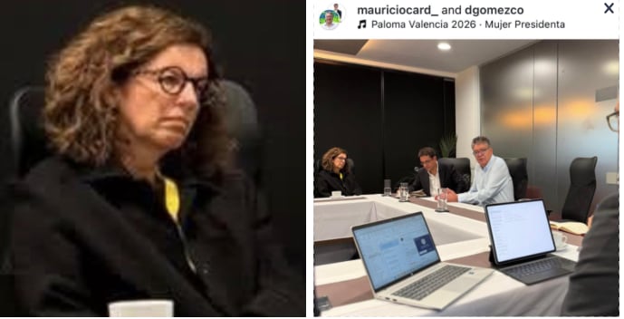 Juanita León, en el encuentro en donde estuvo presente Mauricio Cárdenas en representación de la candidata presidencial Paloma Valencia.
