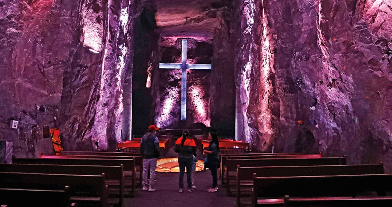 la Catedral de Sal, en Zipaquirá