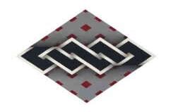 'Embrión de dragón XX' Omar Rayo. (1997). Valorada en 35.000 dólares.