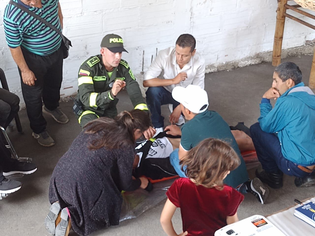 Son más de 350 uniformados que se encuentran realizando este trabajo